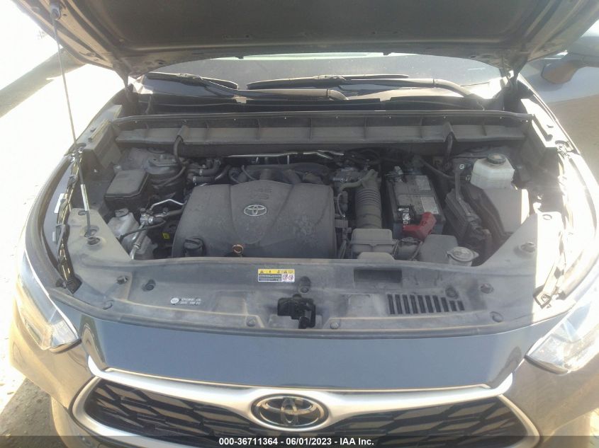 2020 TOYOTA HIGHLANDER XLE - 5TDGZRBH3LS033684
