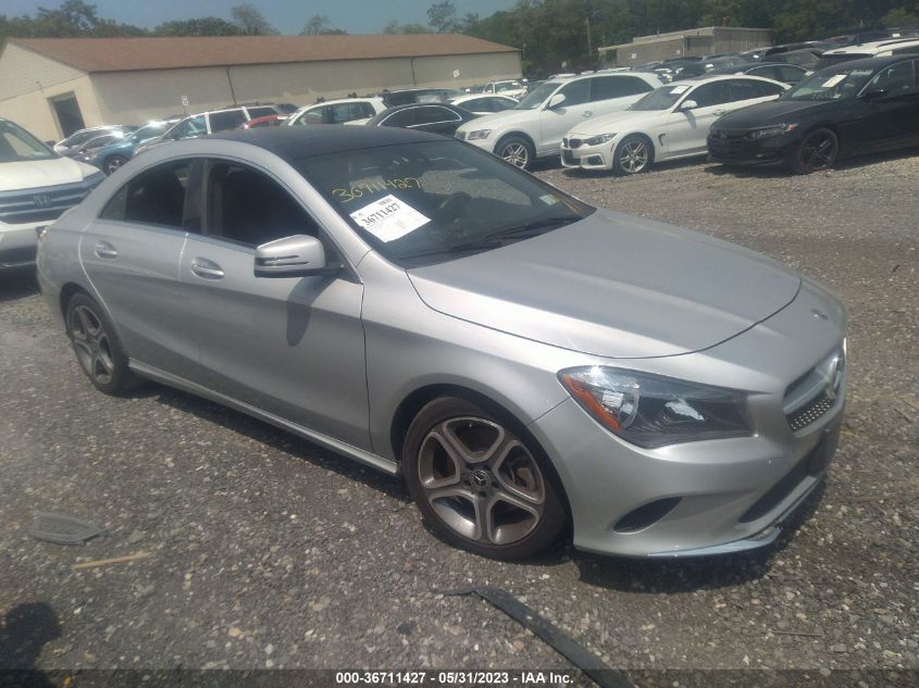 VIN WDDSJ4GB4JN549764 2018 MERCEDES-BENZ CLA no.1