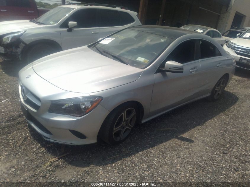 VIN WDDSJ4GB4JN549764 2018 MERCEDES-BENZ CLA no.2