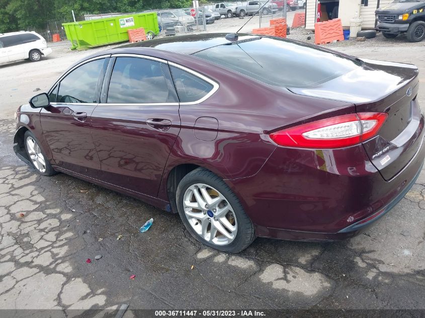 2013 FORD FUSION SE - 3FA6P0HR2DR244995