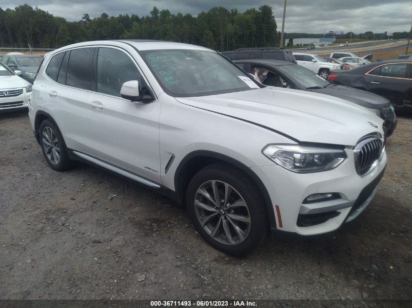 2018 BMW X3 XDRIVE30I - 5UXTR9C59JLC83613