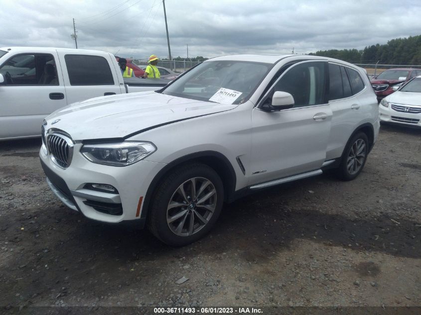 5UXTR9C59JLC83613 2018 BMW X3, photo no. 2