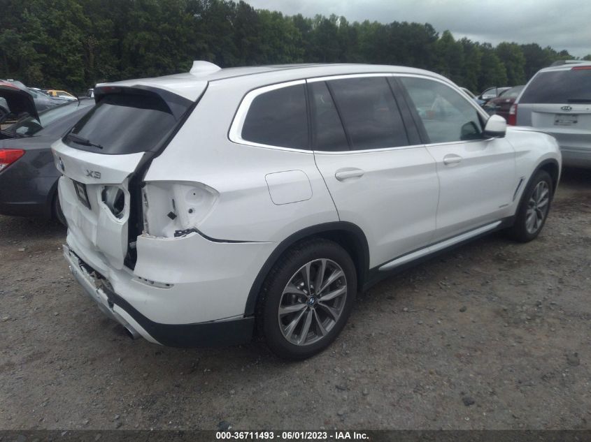 5UXTR9C59JLC83613 2018 BMW X3, photo no. 4