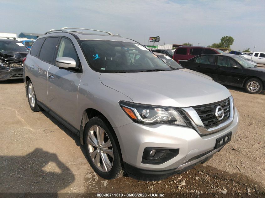 2018 NISSAN PATHFINDER SL - 5N1DR2MM4JC636013