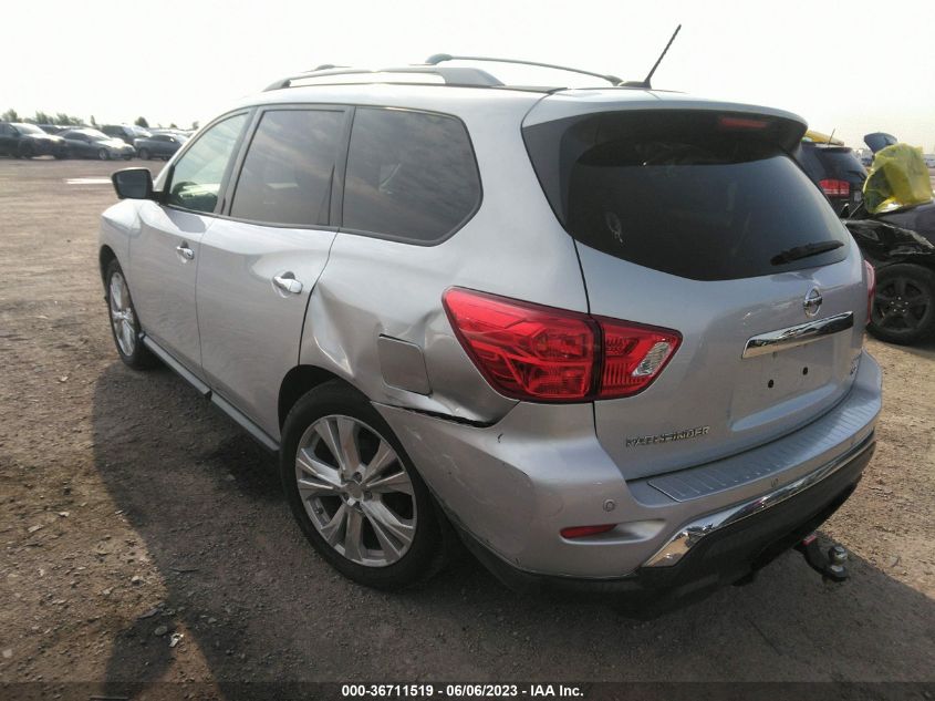 2018 NISSAN PATHFINDER SL - 5N1DR2MM4JC636013