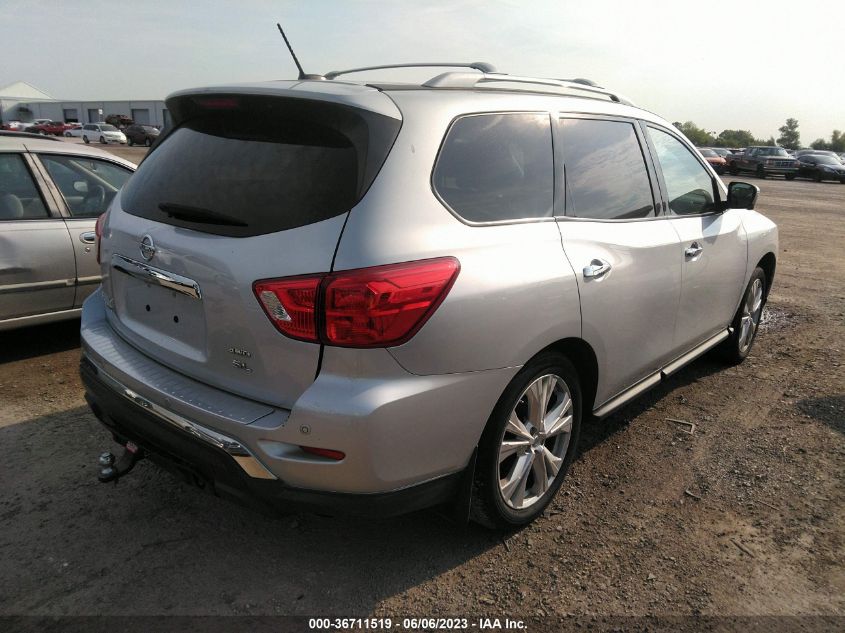 2018 NISSAN PATHFINDER SL - 5N1DR2MM4JC636013