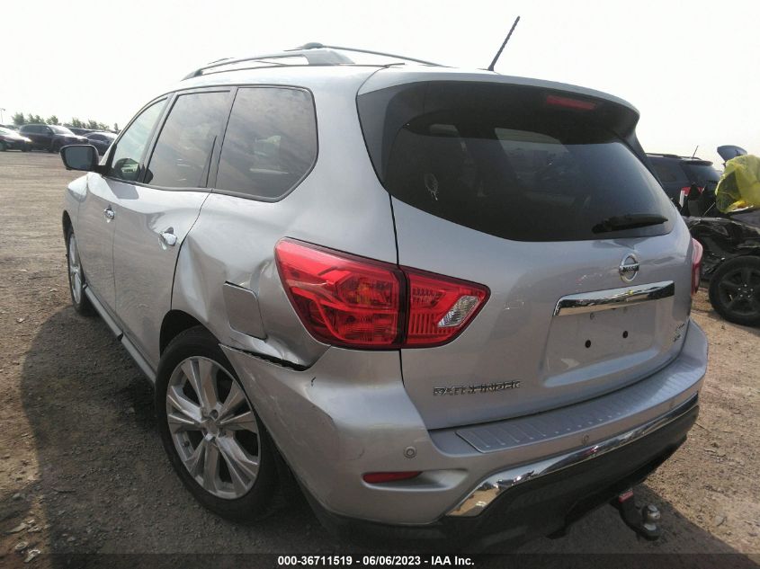 2018 NISSAN PATHFINDER SL - 5N1DR2MM4JC636013