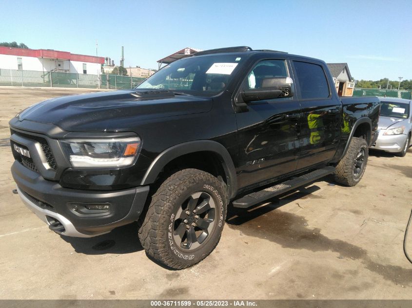 2019 RAM 1500 REBEL - 1C6SRFLT2KN629344