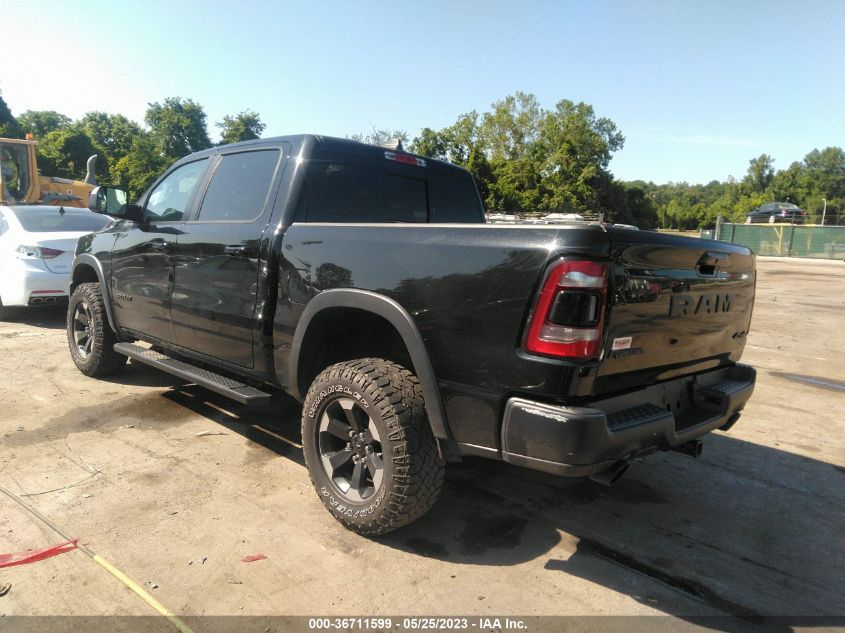 2019 RAM 1500 REBEL - 1C6SRFLT2KN629344