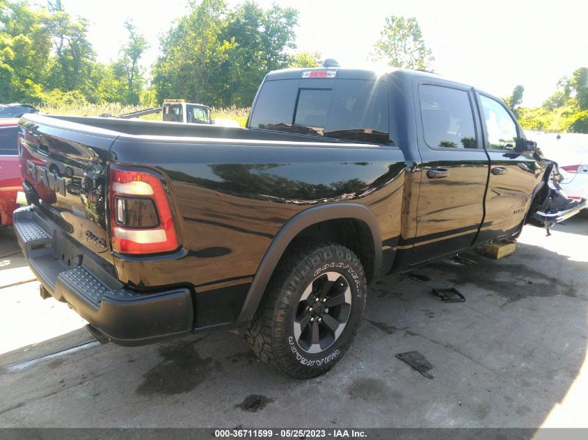 2019 RAM 1500 REBEL - 1C6SRFLT2KN629344
