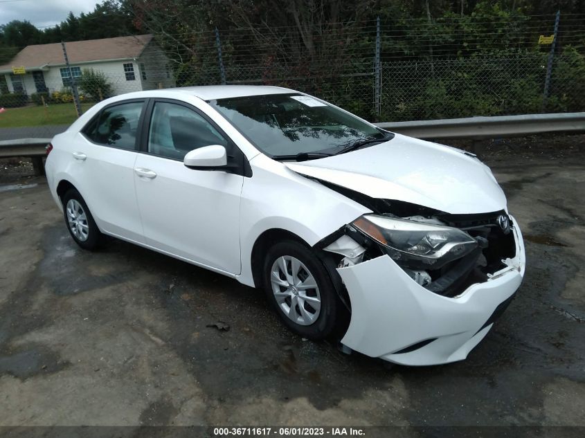 2015 TOYOTA COROLLA L/LE/S/S PLUS/LE PLUS - 2T1BURHE8FC455243