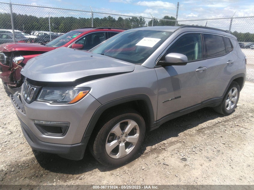VIN 3C4NJDBB4JT399797 2018 JEEP COMPASS LATITUDE