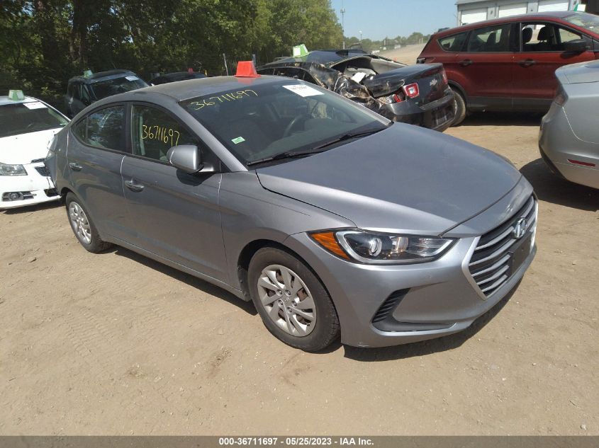 2017 HYUNDAI ELANTRA SE - 5NPD74LF5HH135509