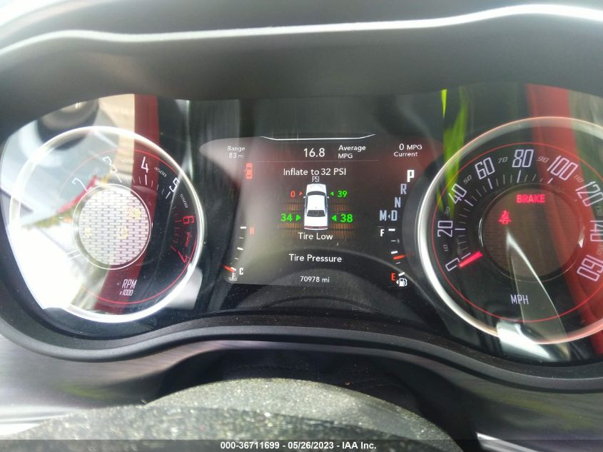 2017 DODGE CHALLENGER R/T SHAKER - 2C3CDZBT6HH659533