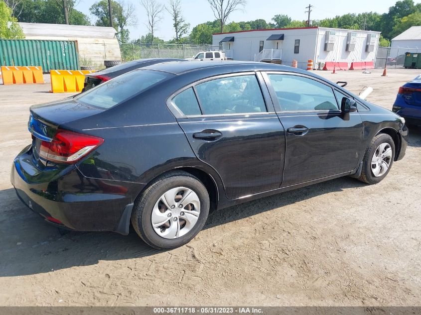2013 HONDA CIVIC SDN LX - 19XFB2F54DE206390