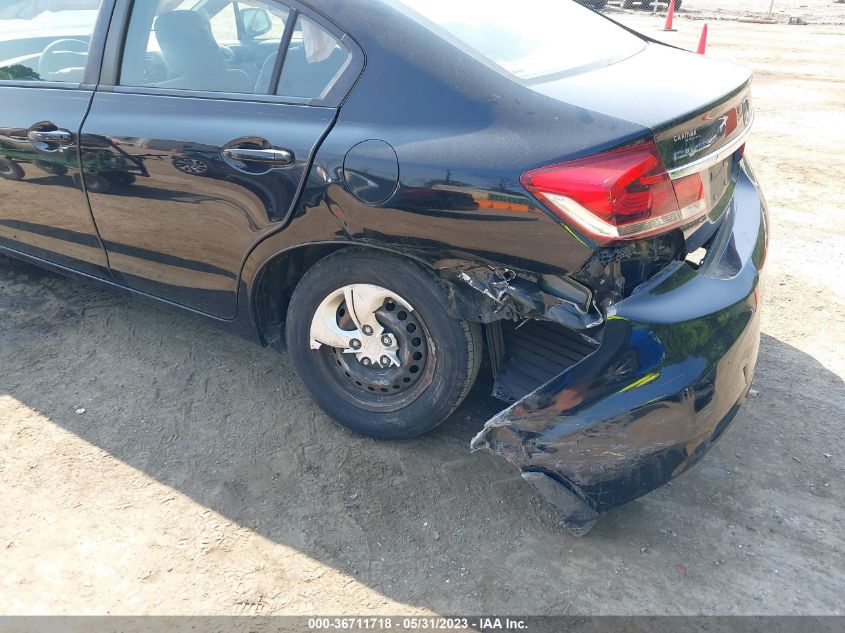 2013 HONDA CIVIC SDN LX - 19XFB2F54DE206390