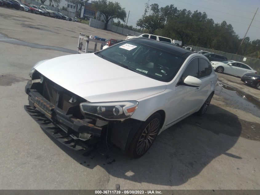 2014 KIA CADENZA PREMIUM KNALN4D79E5140679