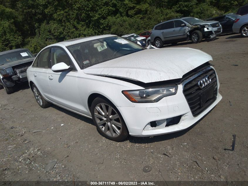 2013 AUDI A6 2.0T PREMIUM PLUS - WAUGFAFC0DN048592