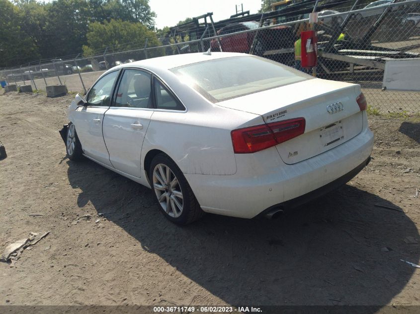 2013 AUDI A6 2.0T PREMIUM PLUS - WAUGFAFC0DN048592