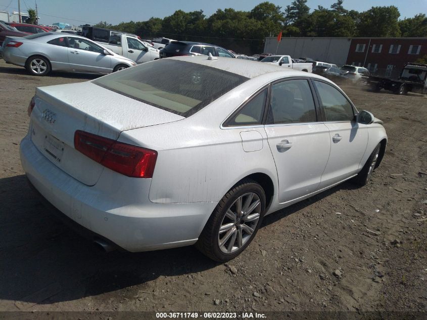 2013 AUDI A6 2.0T PREMIUM PLUS - WAUGFAFC0DN048592