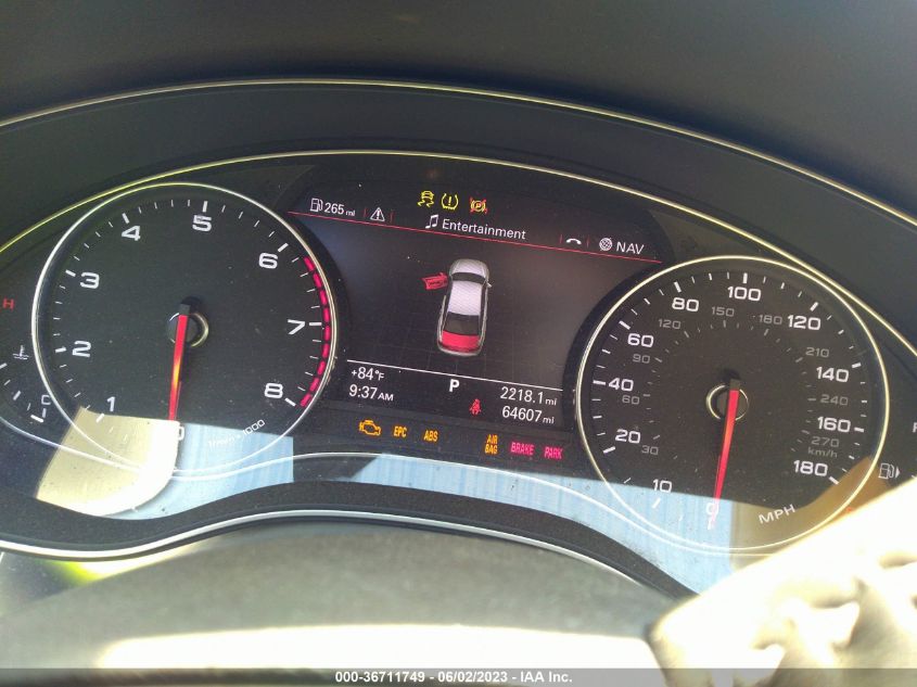 2013 AUDI A6 2.0T PREMIUM PLUS - WAUGFAFC0DN048592