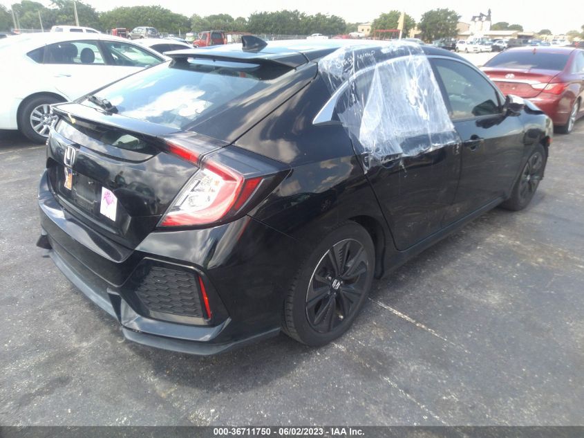 2018 HONDA CIVIC HATCHBACK EX - SHHFK7H50JU235237