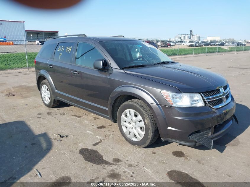 2016 DODGE JOURNEY SE - 3C4PDCAB7GT239255