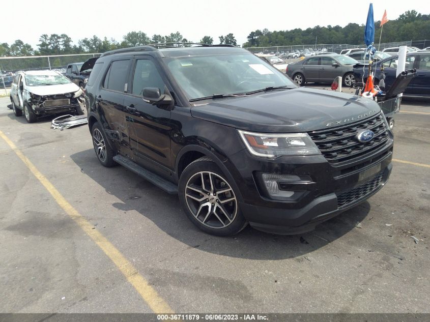 2017 FORD EXPLORER SPORT - 1FM5K8GT7HGD95467