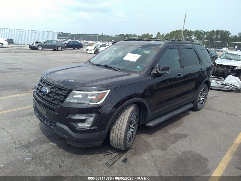 2017 FORD EXPLORER SPORT - 1FM5K8GT7HGD95467