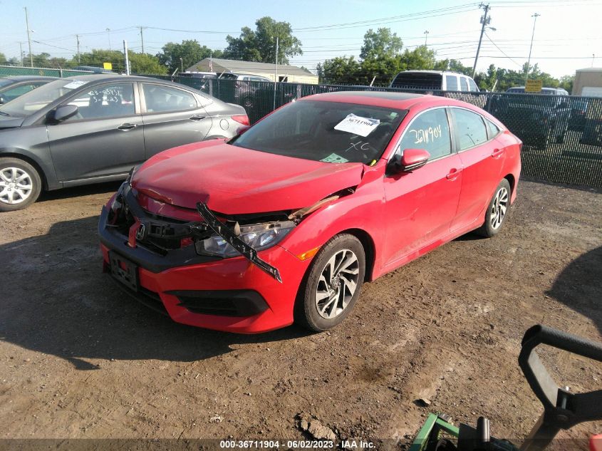 2017 HONDA CIVIC SEDAN EX - 2HGFC2F7XHH557086