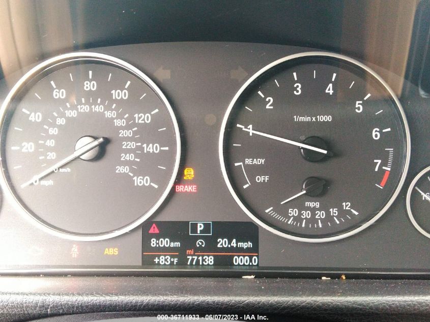 2016 BMW 3 SERIES 320I - WBA8A9C53GK618680