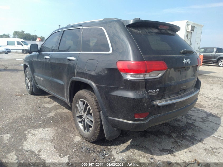 VIN 1C4RJFBG0HC938088 2017 JEEP GRAND CHEROKEE LIMITED