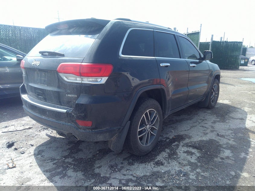 VIN 1C4RJFBG0HC938088 2017 JEEP GRAND CHEROKEE LIMITED
