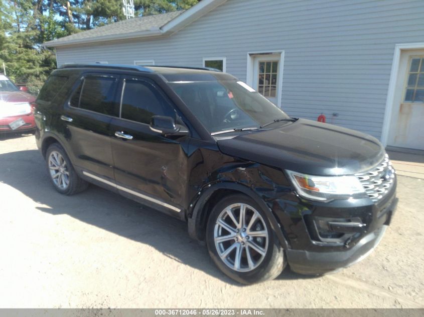 2016 FORD EXPLORER LIMITED - 1FM5K8F8XGGC90904