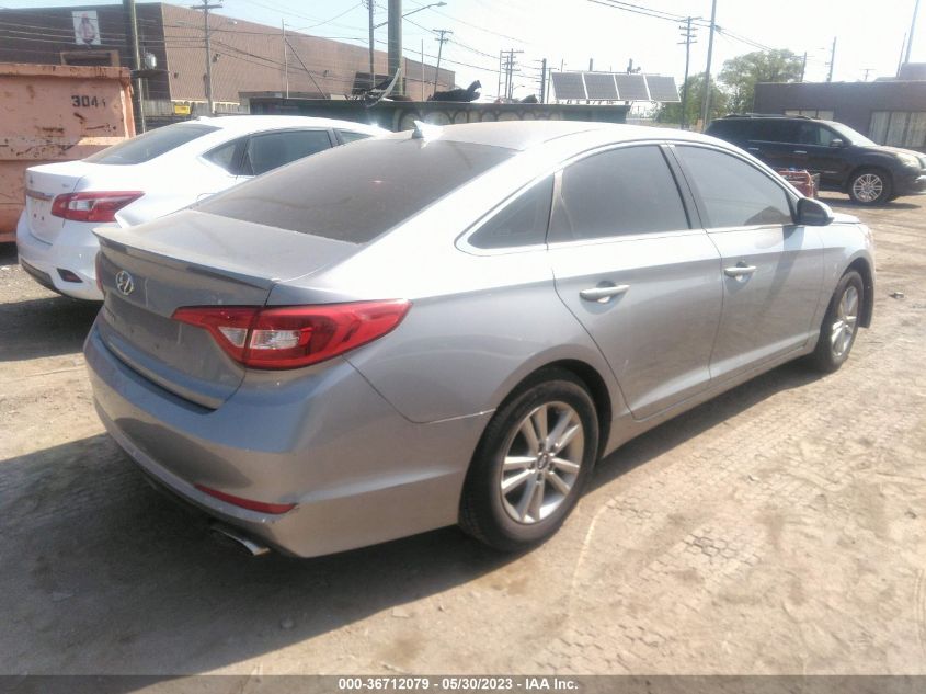 2017 HYUNDAI SONATA SE - 5NPE24AF2HH487243