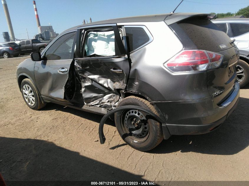 2015 NISSAN ROGUE S - KNMAT2MV2FP502523