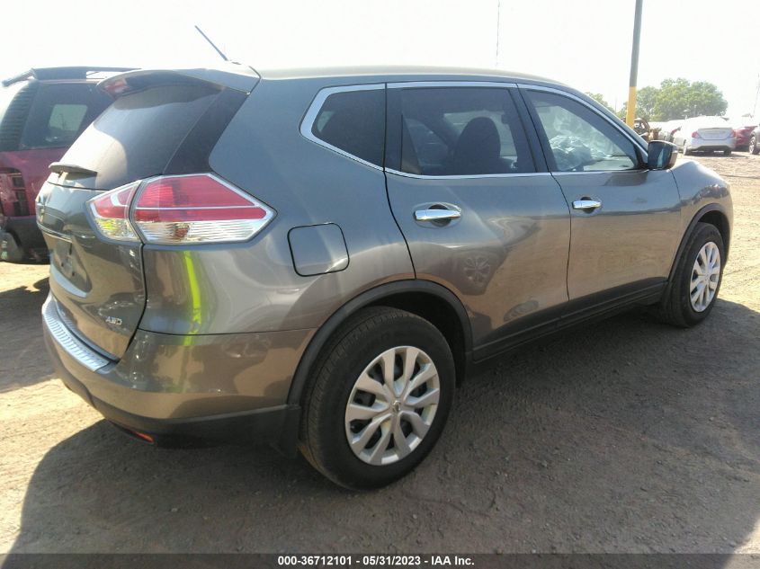 2015 NISSAN ROGUE S - KNMAT2MV2FP502523