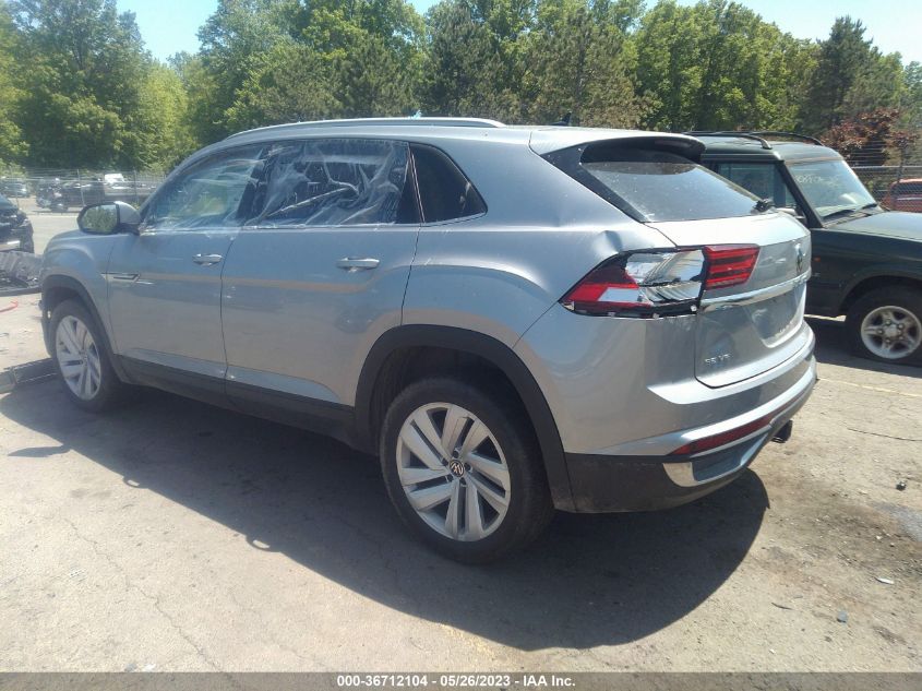 2021 VOLKSWAGEN ATLAS CROSS SPORT 3.6L V6 SE W/TECHNOLOGY - 1V2KE2CA8MC205837