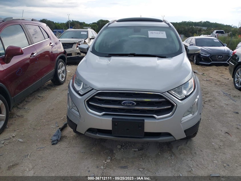 VIN MAJ6P1WL6JC195072 2018 FORD ECOSPORT TITANIUM