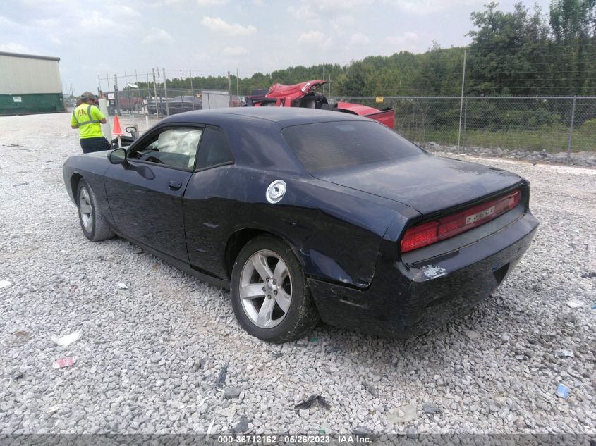 2013 DODGE CHALLENGER SXT - 2C3CDYAG8DH607524