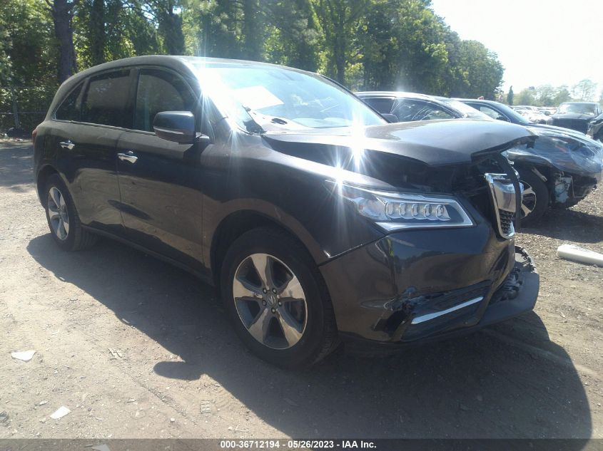 2014 ACURA MDX - 5FRYD4H28EB006303