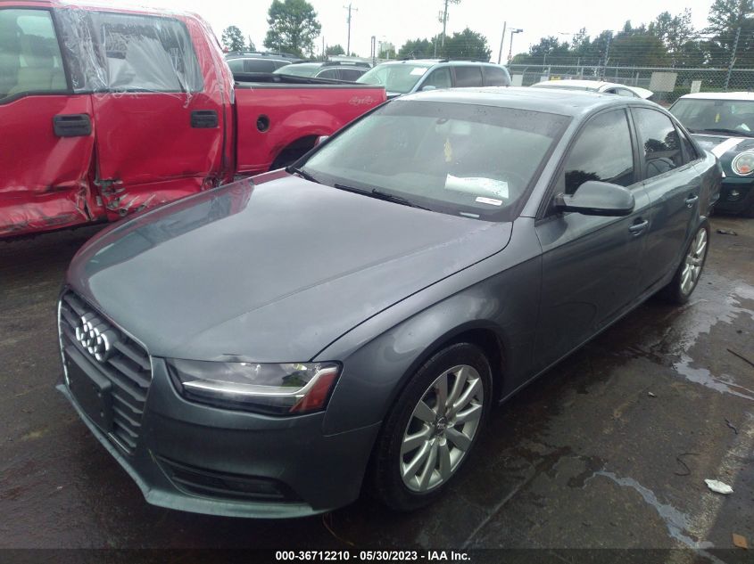 2014 AUDI A4 PREMIUM - WAUBFAFL0EN041234