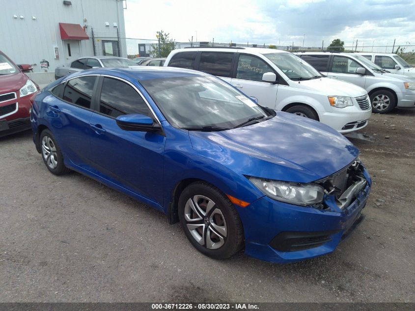 2016 HONDA CIVIC SEDAN LX - 19XFC2F50GE033369