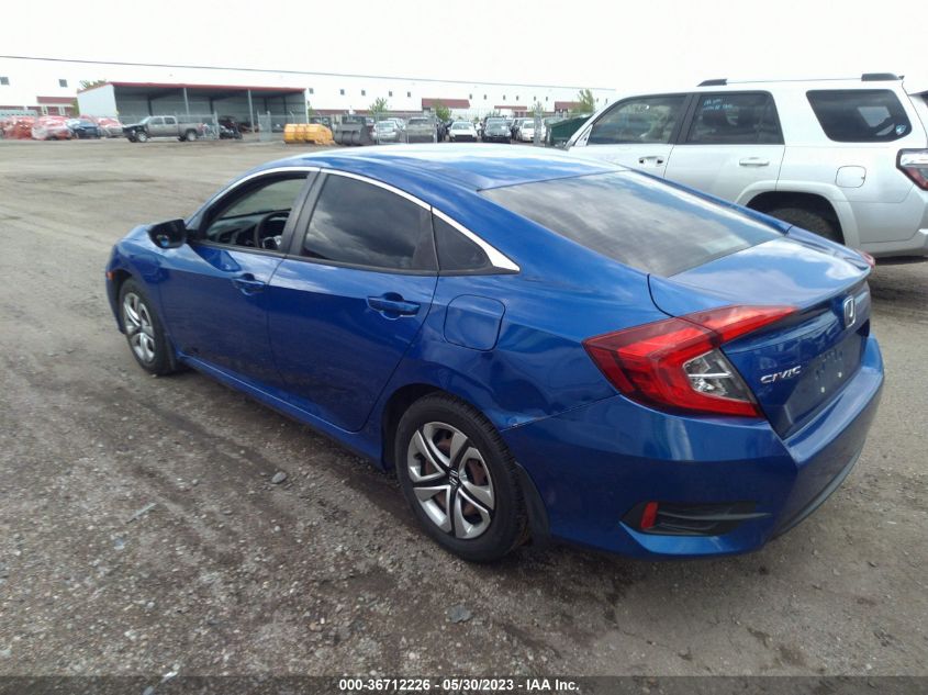 2016 HONDA CIVIC SEDAN LX - 19XFC2F50GE033369
