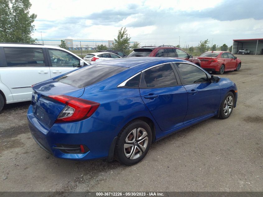 2016 HONDA CIVIC SEDAN LX - 19XFC2F50GE033369