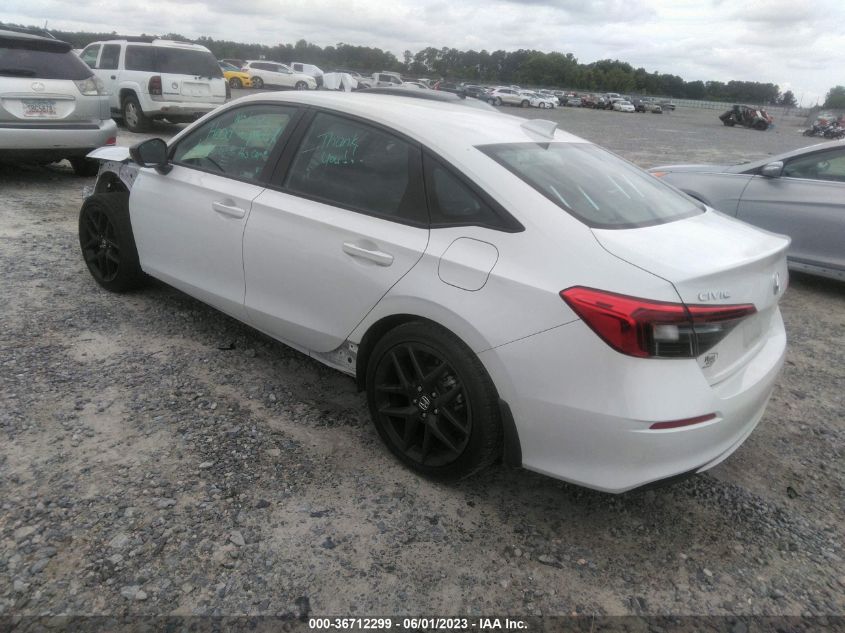 2022 HONDA CIVIC SEDAN SPORT - 2HGFE2F53NH583758