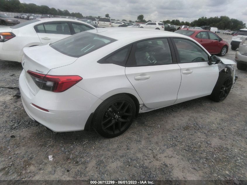 2022 HONDA CIVIC SEDAN SPORT - 2HGFE2F53NH583758