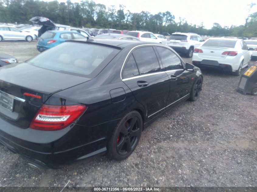 2013 MERCEDES-BENZ C-CLASS C 300 - WDDGF8AB4DR240834