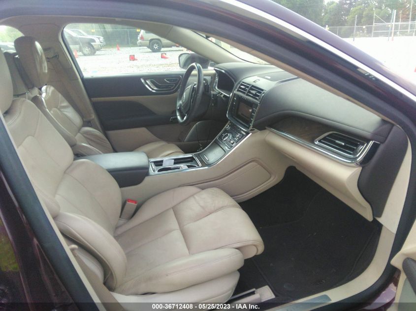 2017 LINCOLN CONTINENTAL RESERVE - 1LN6L9RP4H5600939