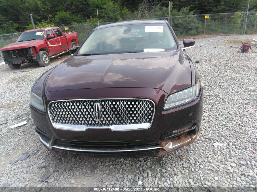 2017 LINCOLN CONTINENTAL RESERVE - 1LN6L9RP4H5600939